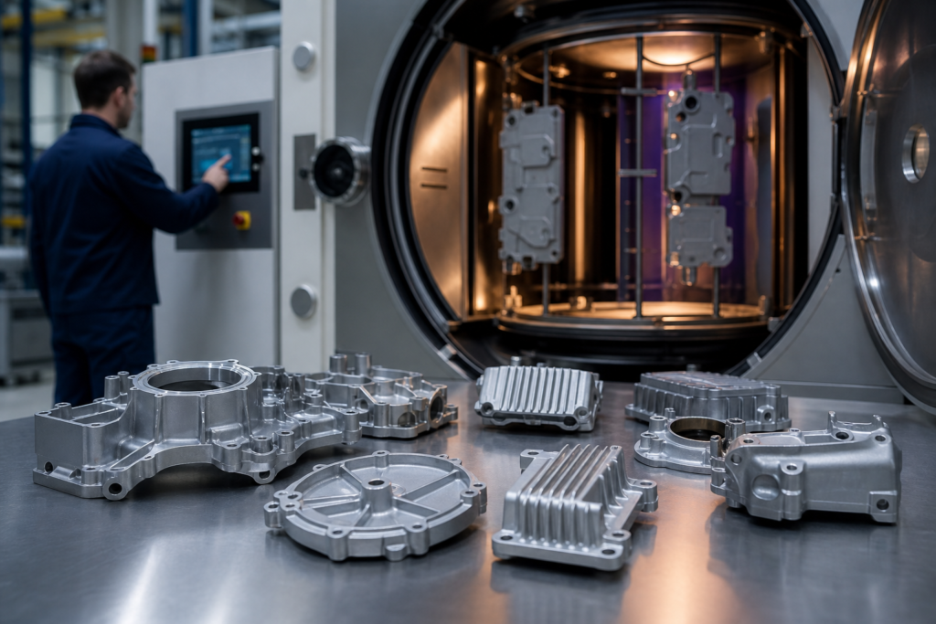 7 checks for PVD coating for aluminum die-cast components in Woodbridge