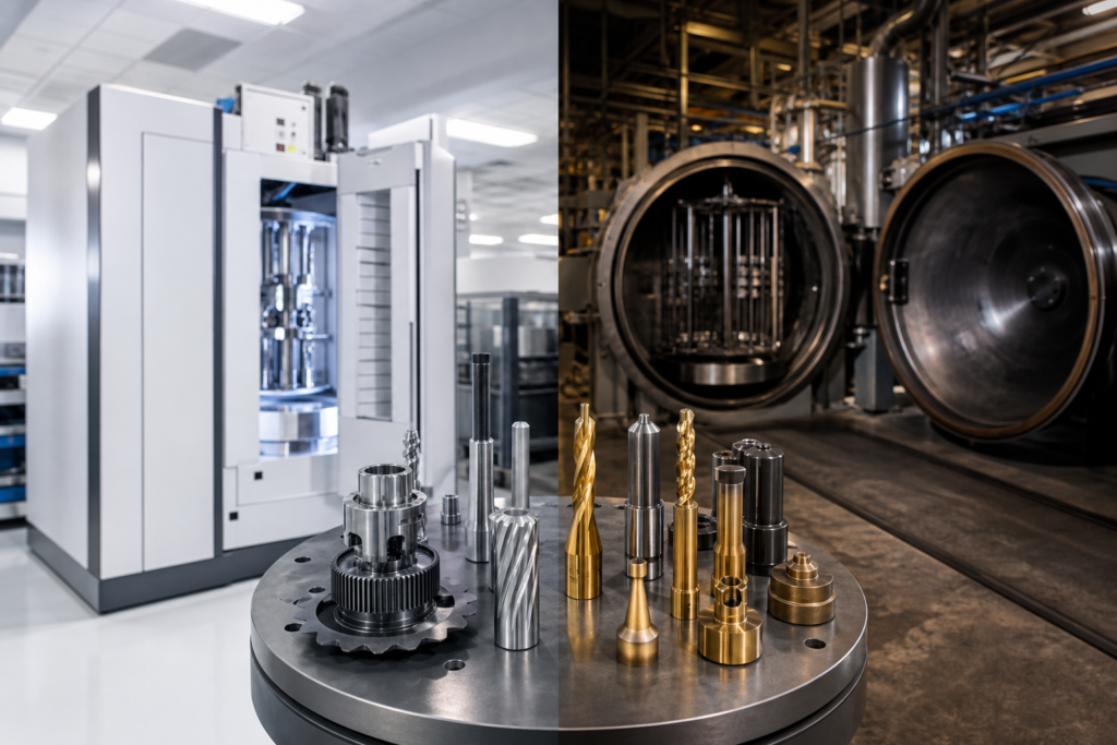 SPUN 2000 coating system vs contract PVD services: which suits your production?