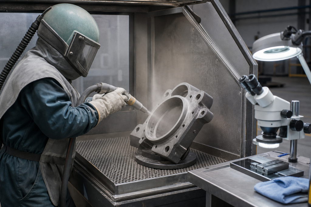 What Is In-House Sandblasting in Vaughan and When Does It Fit an Industrial Coating Workflow?